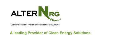 Alter NRG Corp. stock logo