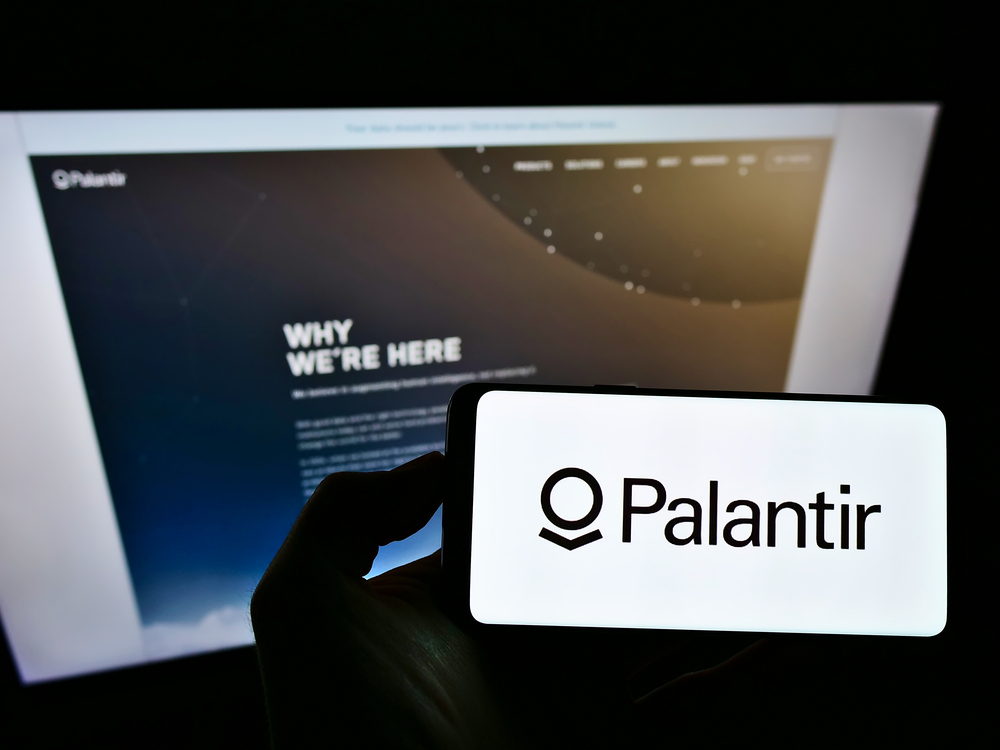 Palantir stock price 