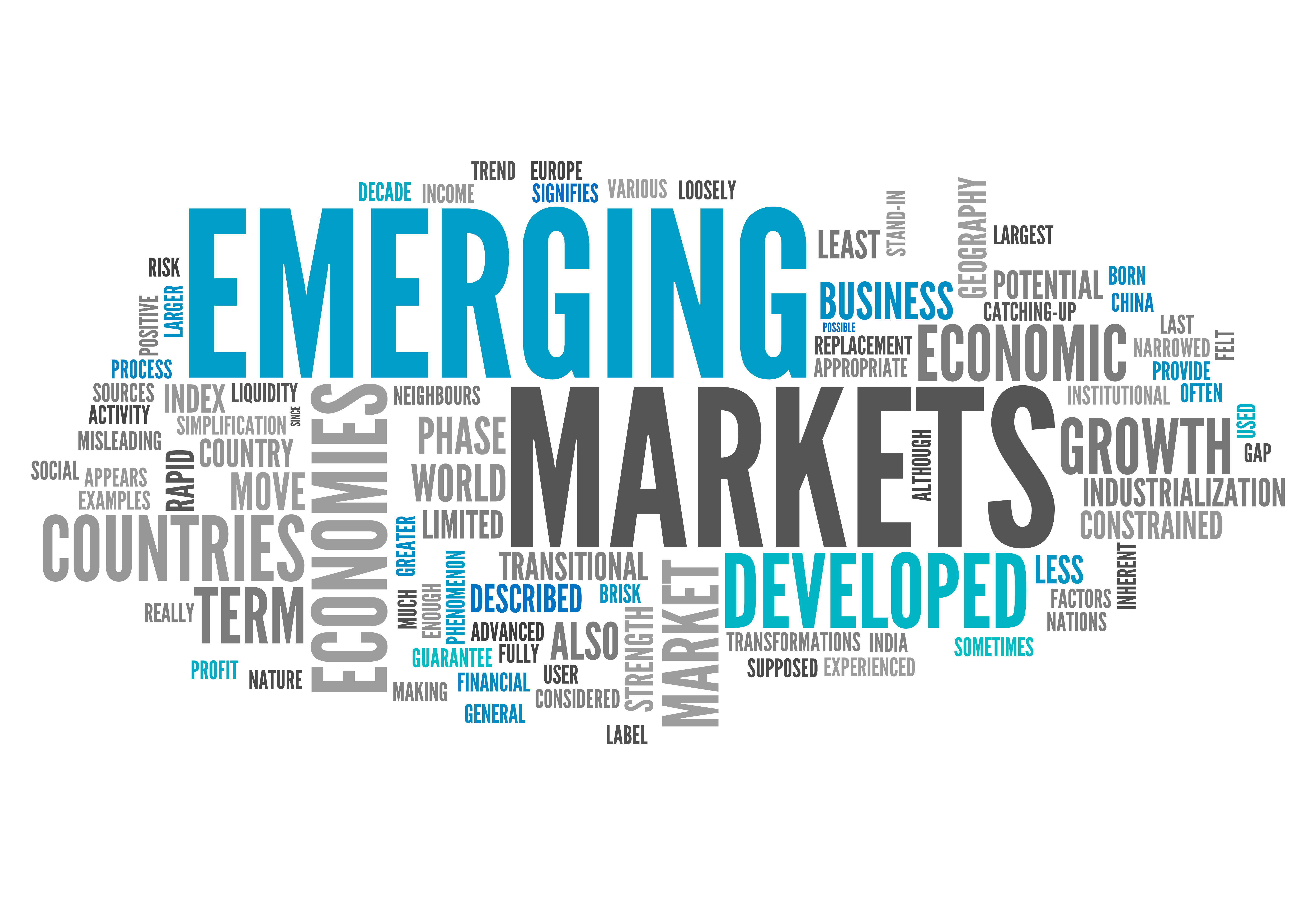 Word Cloud with Emerging Markets
