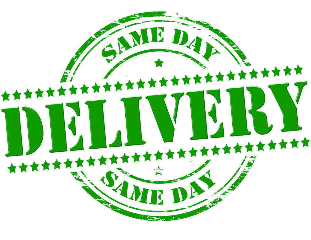 Same day delivery 