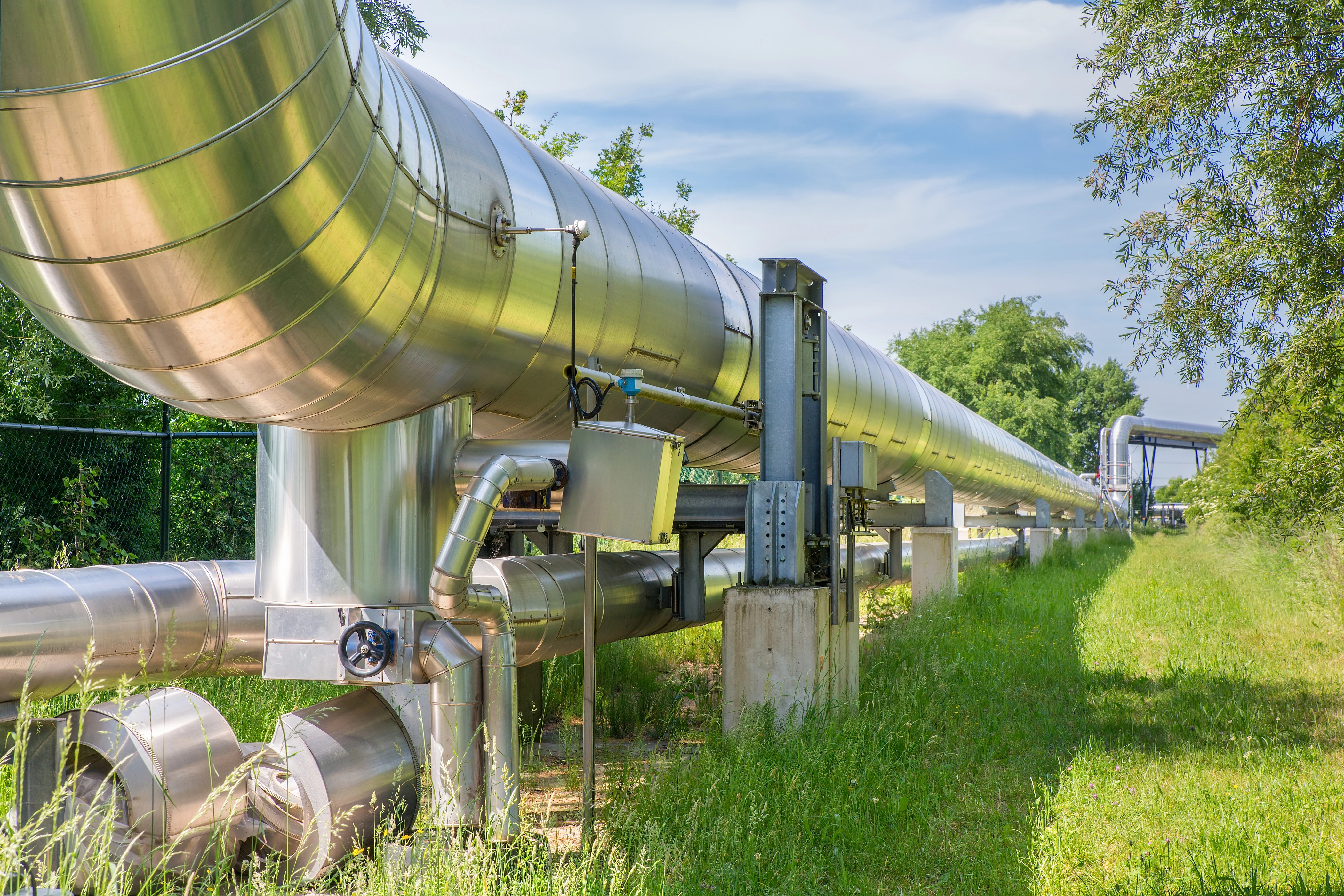 photo of gas pipeline