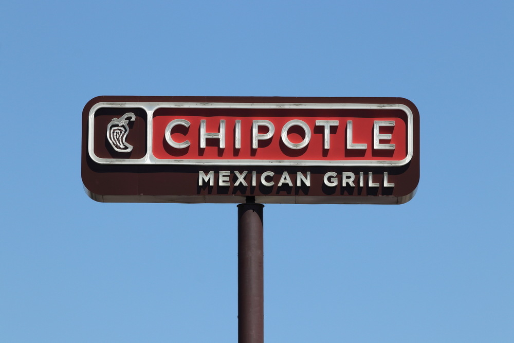 Chipotle Mexican Grill Restaurant logo sign