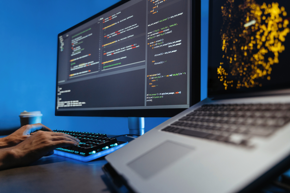 Programming concept devsecops software development