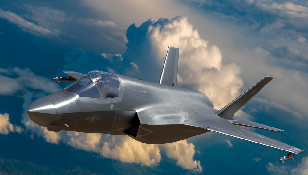 Lockheed Martin F-35 belonging to the USAF