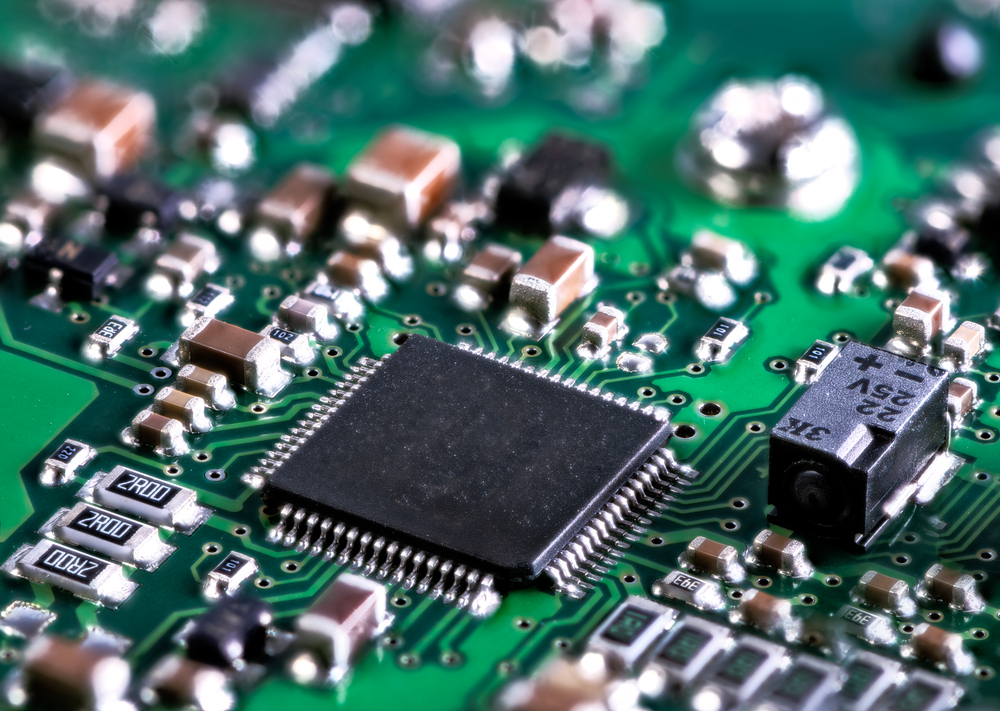 Integrated circuit with a processor chip on computer mainboard