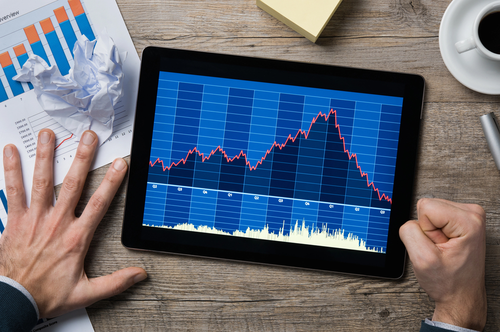 Stock market crash — Photo