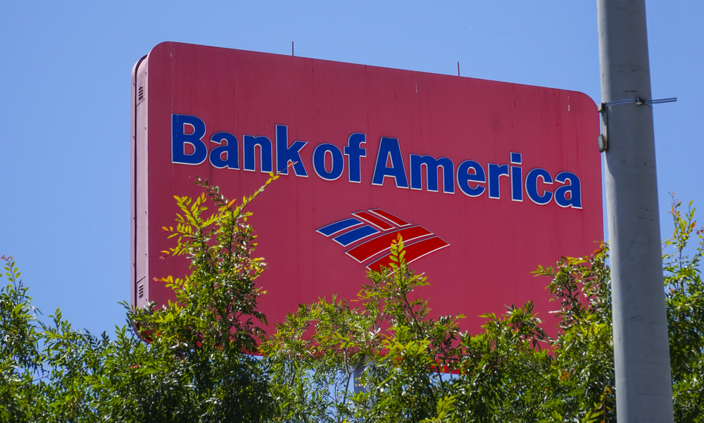 Bank of America branch in Los Angeles 