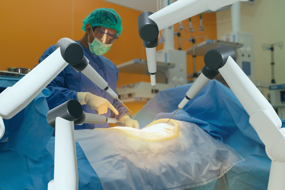 surgery robotic machine use allows doctors to perform many types of complex procedures