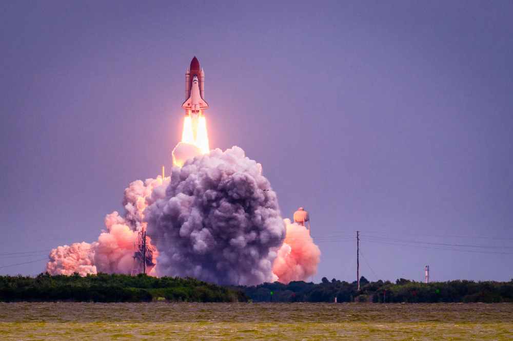Launch of Atlantis-STS-135 - Stock Editorial Photography