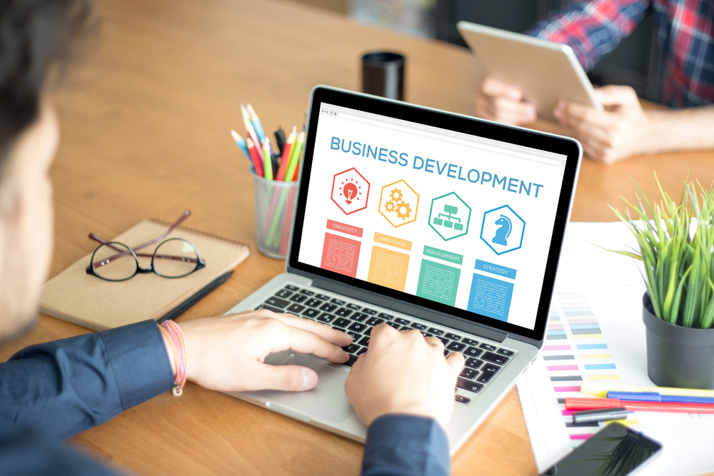 Business Development concept - stock image