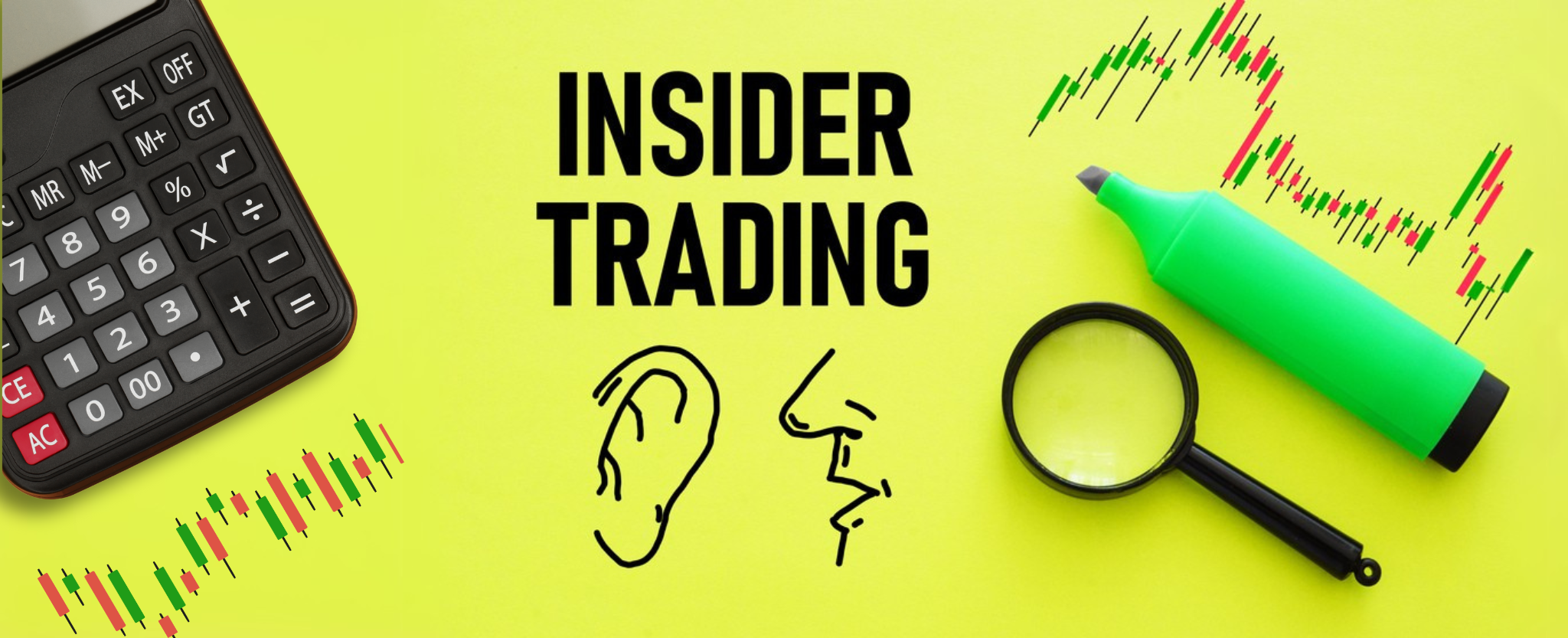 Insider trading is shown using a text — Photo