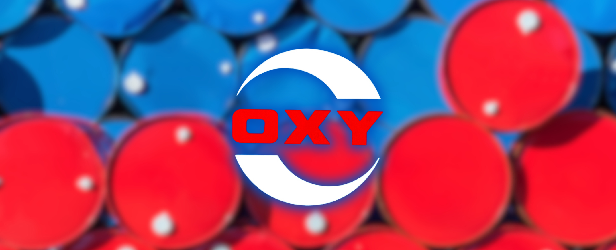 OXY oil barrels