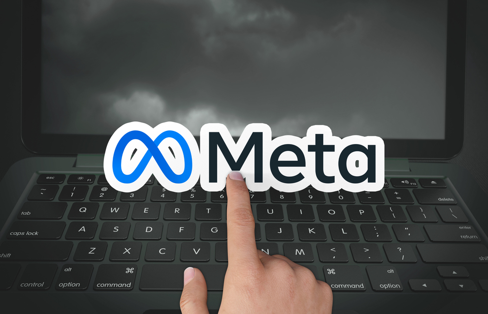Meta Platforms, social media background — Stock Editorial Photography