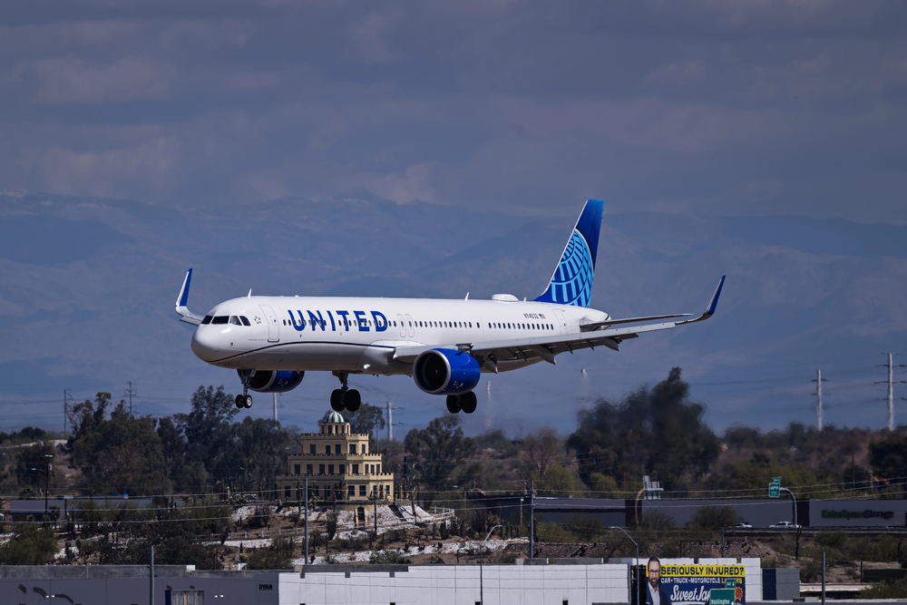 Sky Harbor Intl. Airport 3-15-2025 Phoenix AZ, US — Stock Editorial Photography