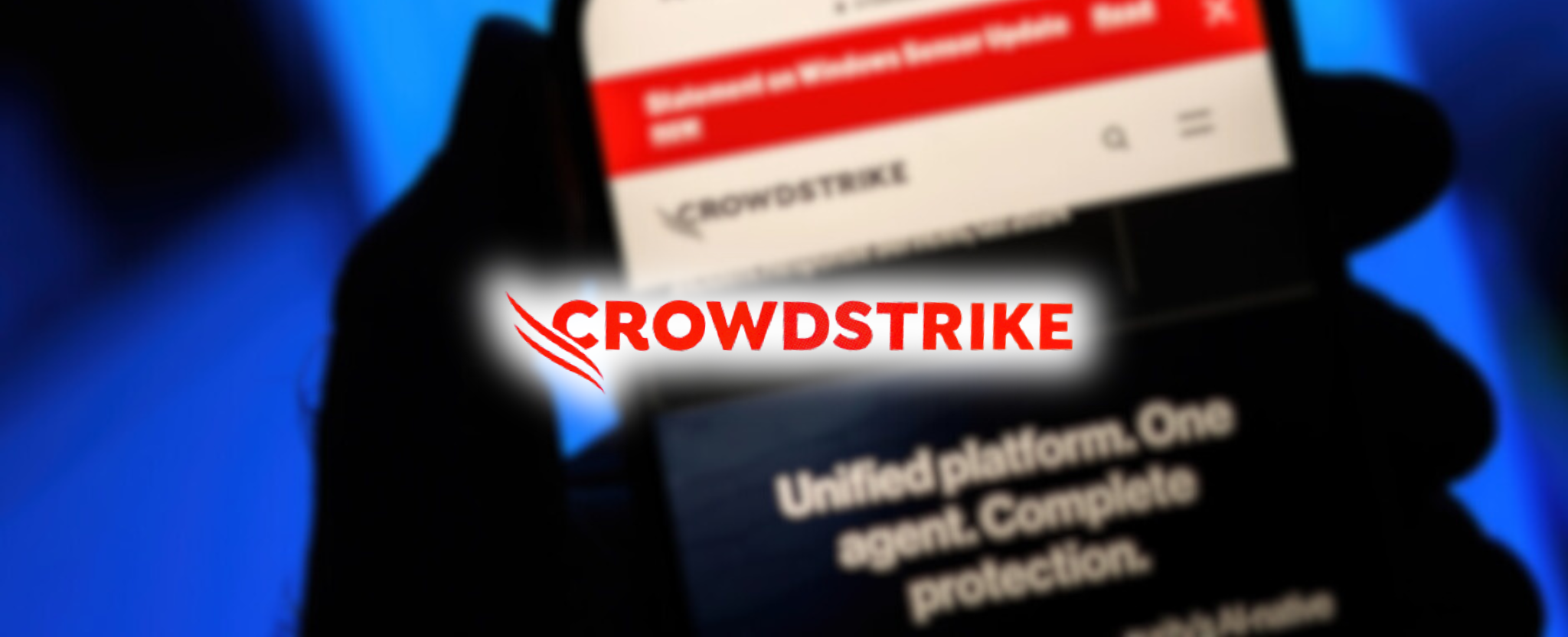 CrowdStrike website and logo