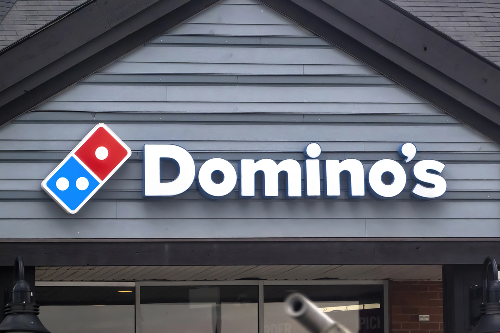 Domino's storefront