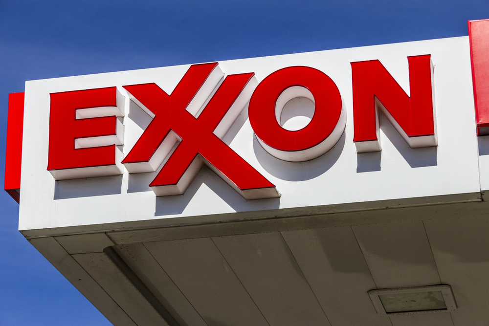 ExxonMobil sign