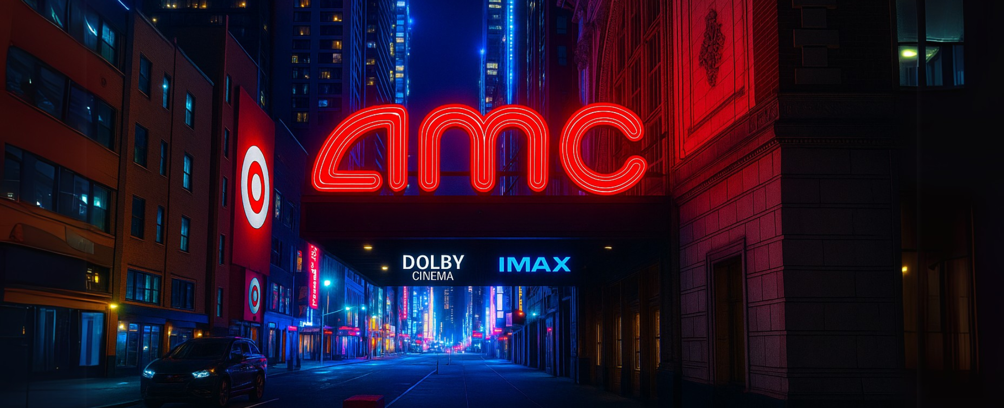 AMC Movie Theater Sign
