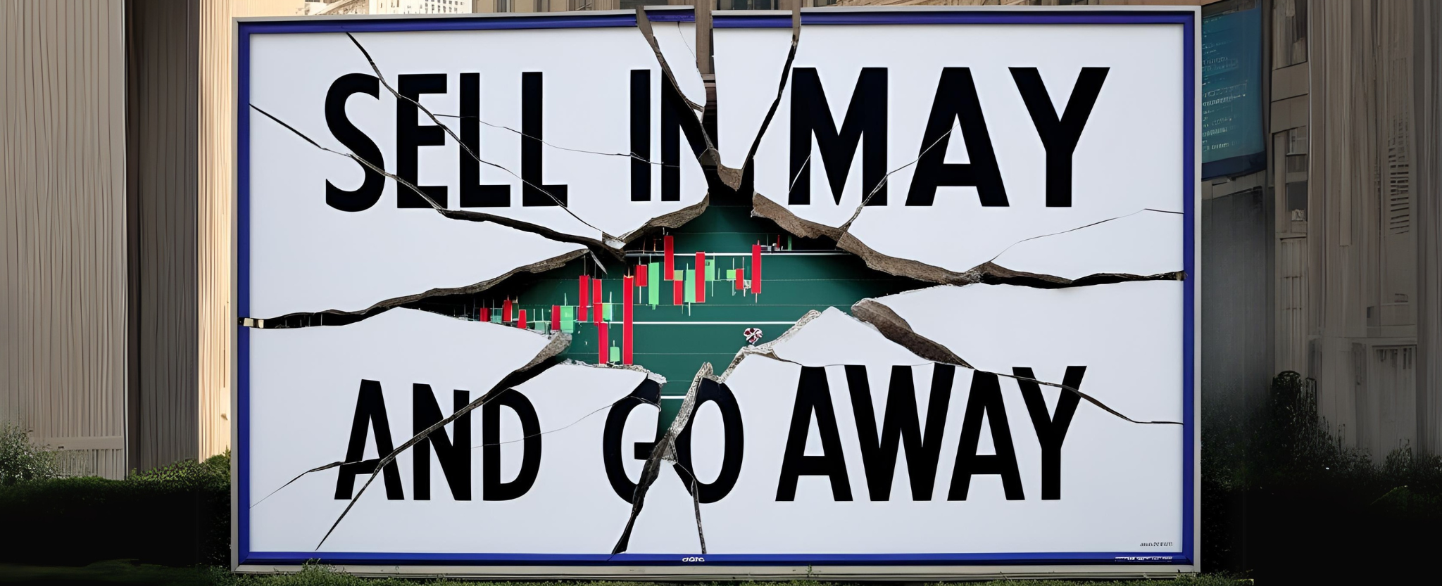 Sell in May and Go Away Cracked Billboard