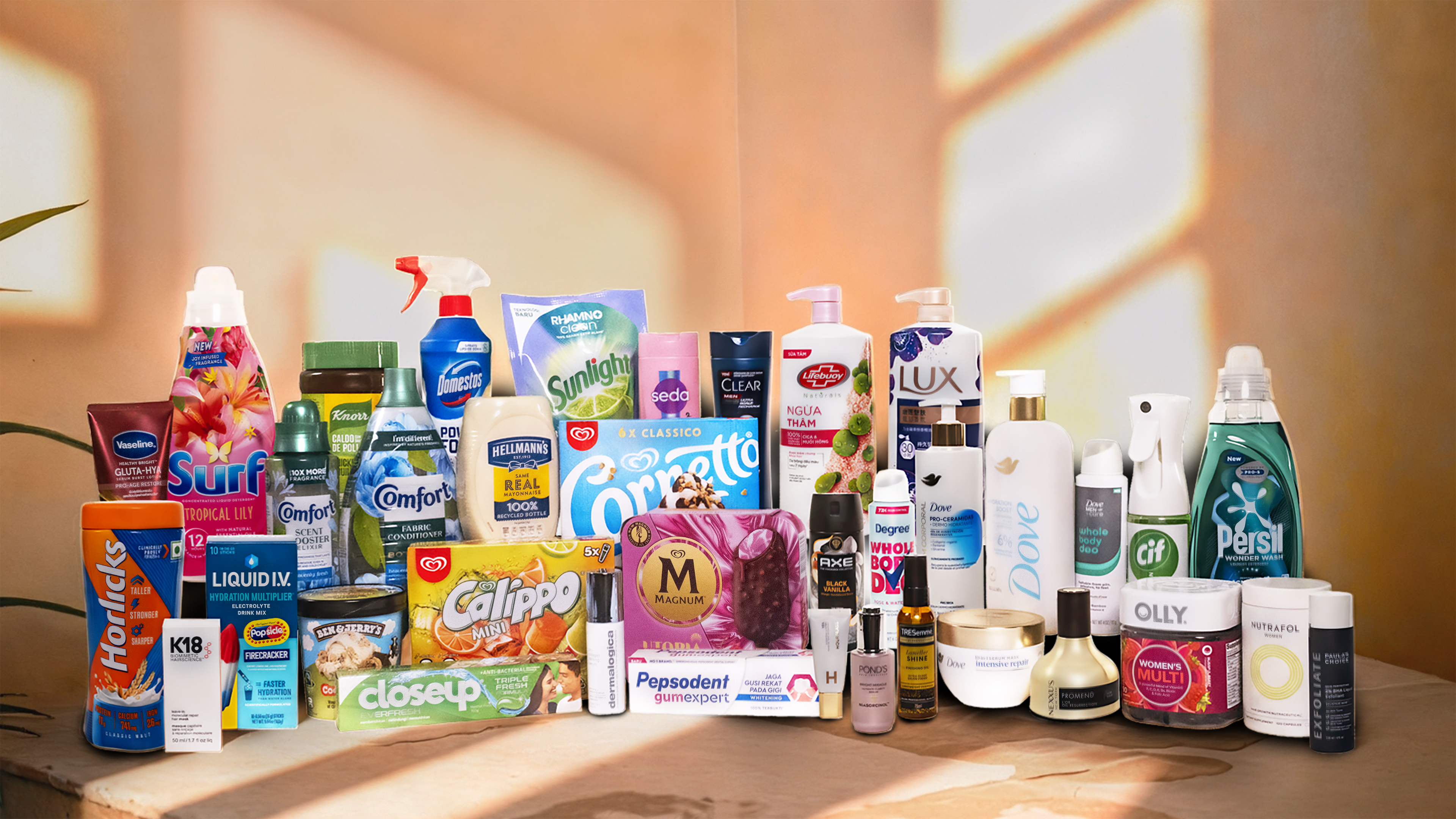 Unilever's Power Brands Q1 Media Assets Source: Unilever