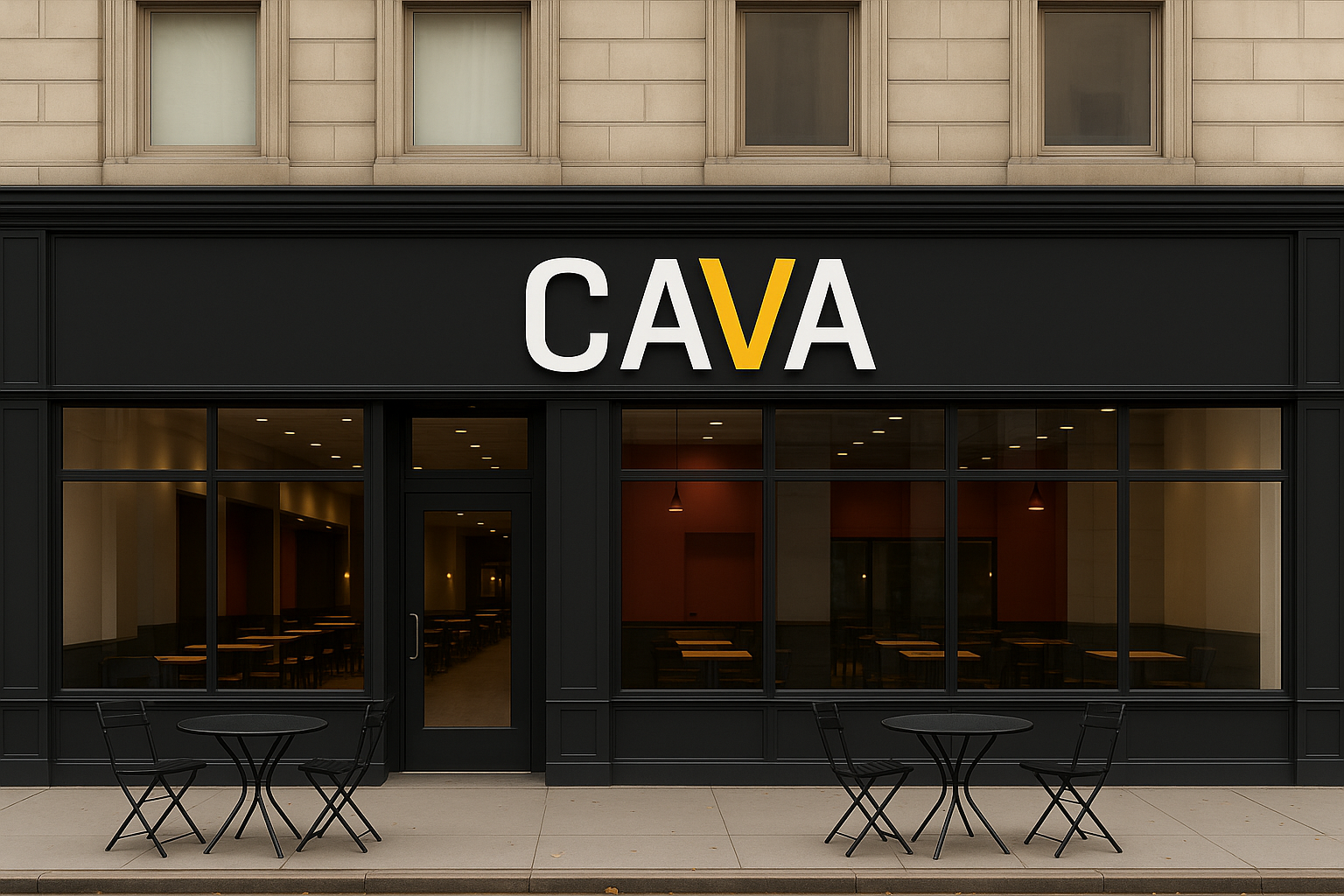 CAVA storefront 