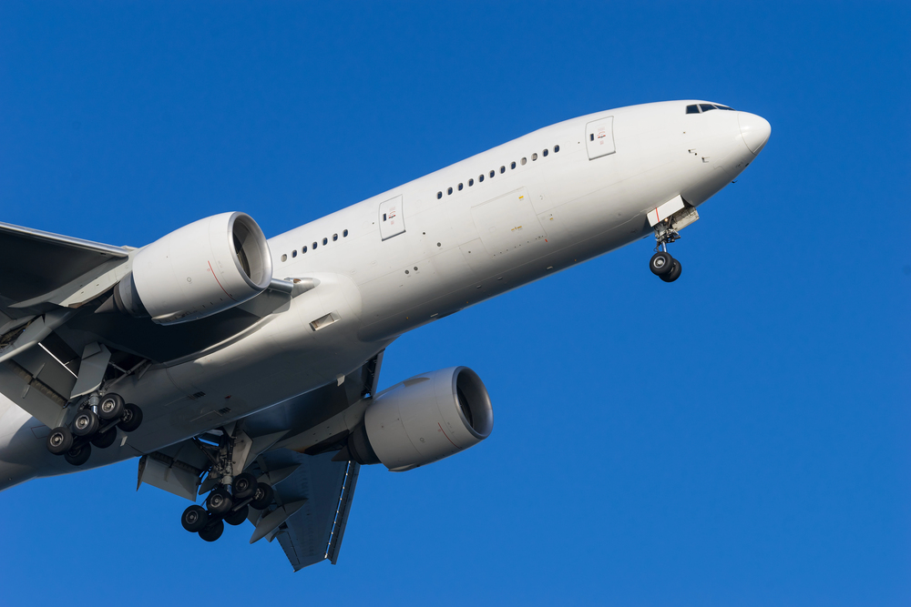Boeing airplane 
