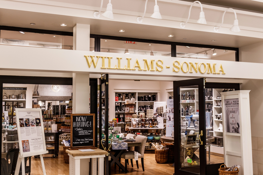 Willams Sonoma storefront 