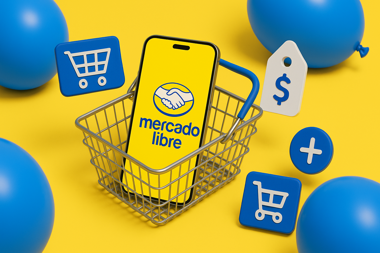MercadoLibre online shopping concept