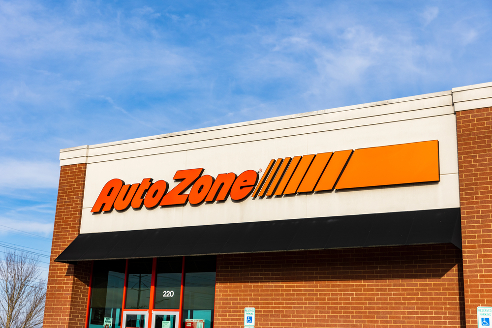 AutoZone storefront 