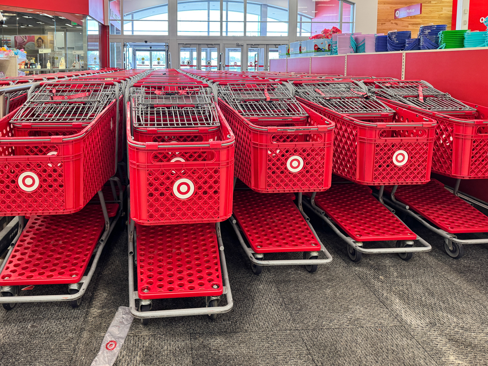 Target Shopping carts 