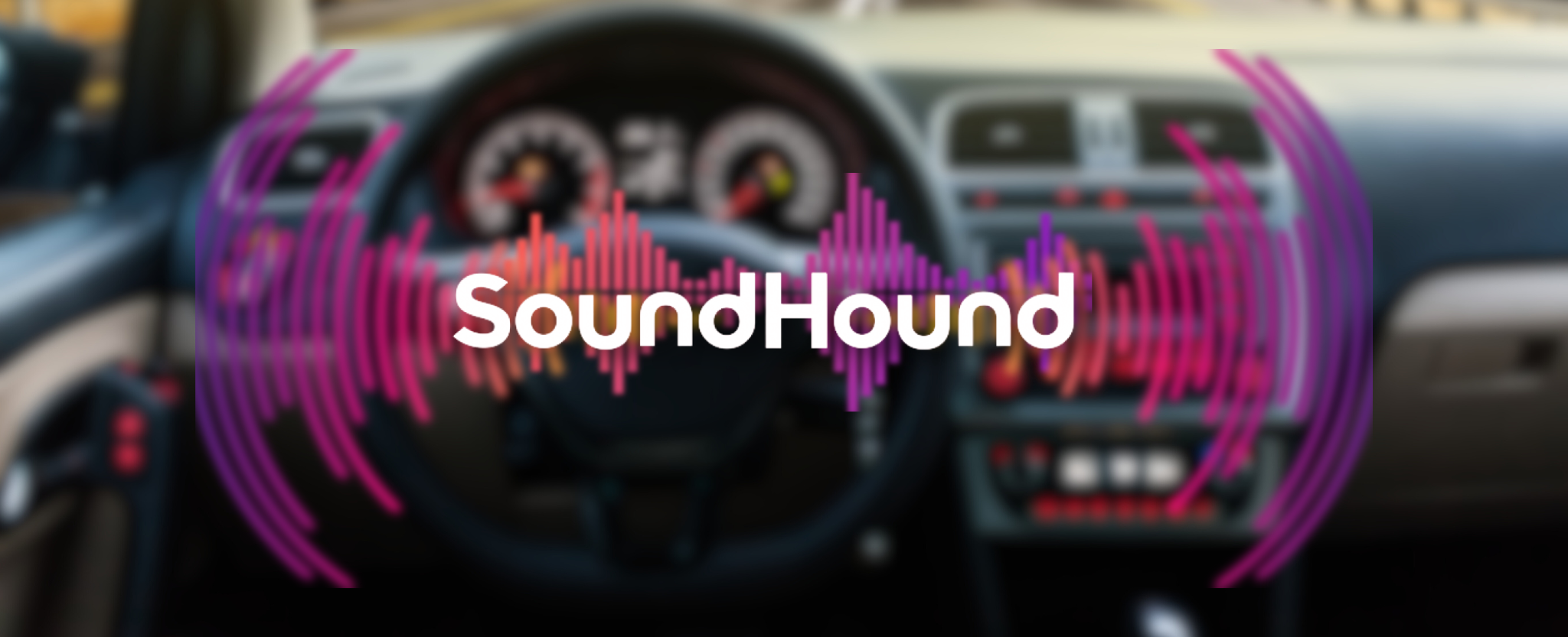 SoundHound car audio soundwaves