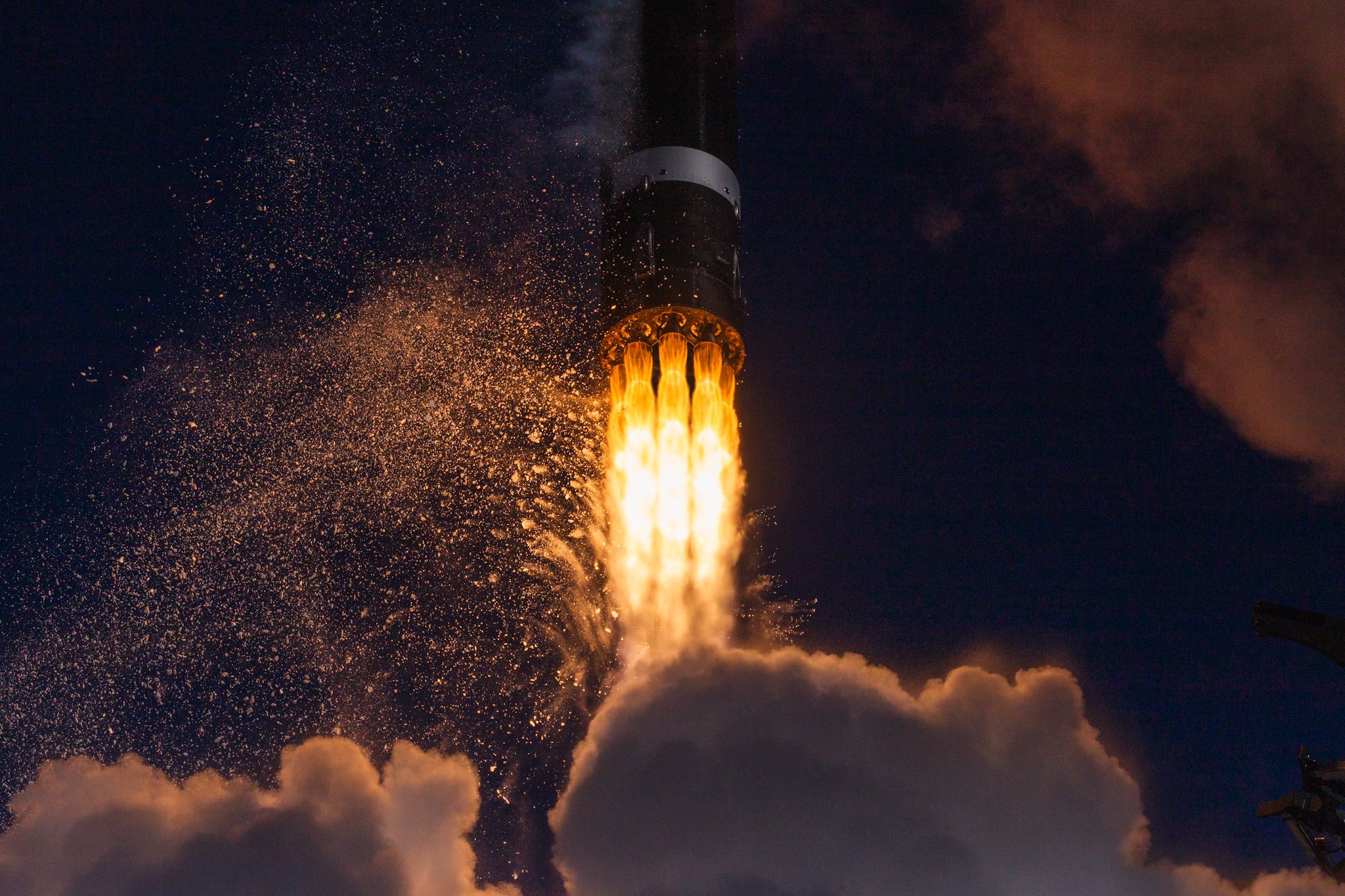Lift-off for Electron's 65th launch Source: Official Rocket Lab Photos