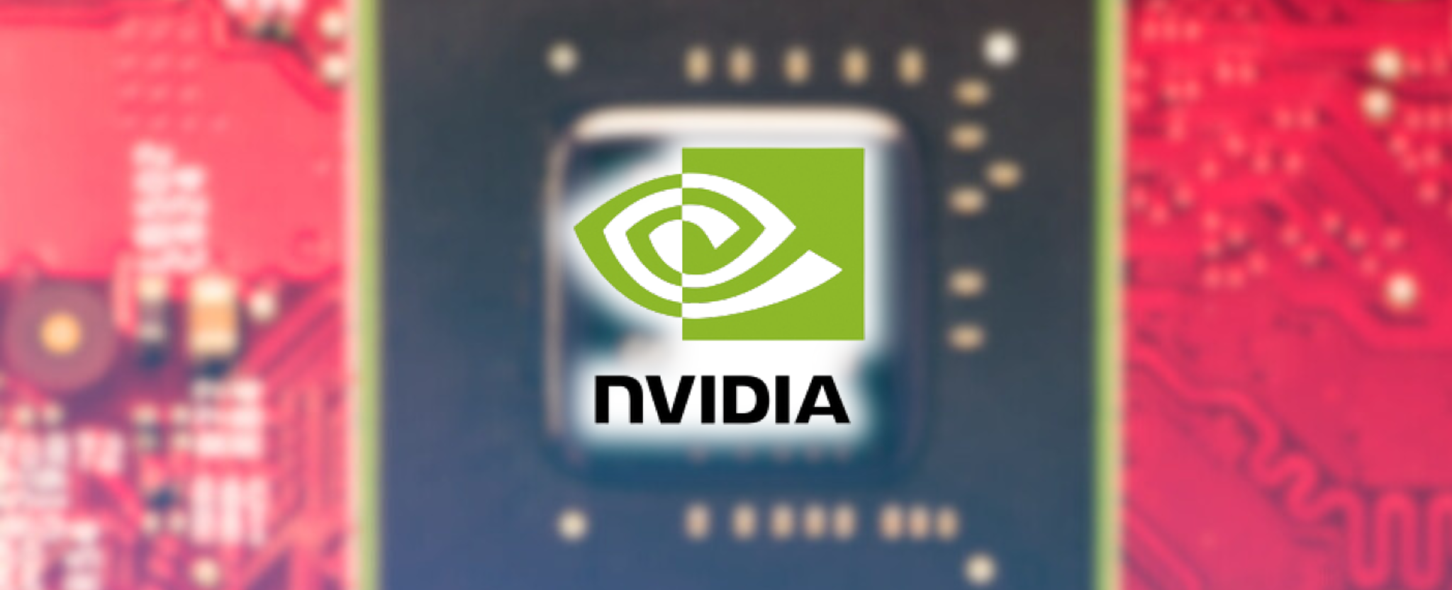 NVIDIA Semiconductor chip board - This image is an original composition by MarketBeat using licensed and editorial elements. Not for redistribution or reuse.