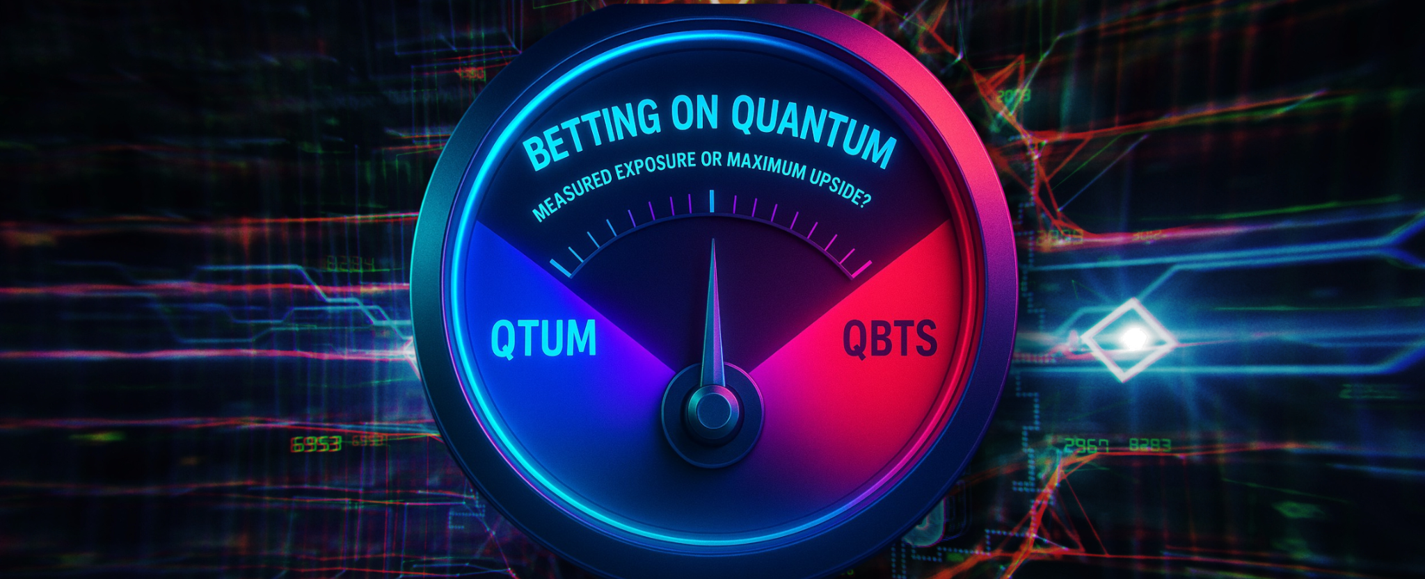 Betting on Quantum QBTS vs QTUM - This image is an original composition by MarketBeat using licensed and editorial elements. Not for redistribution or reuse.