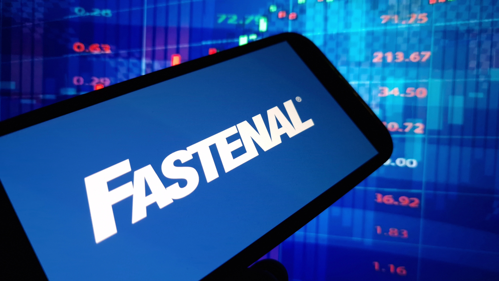Fastenal logo on phone 