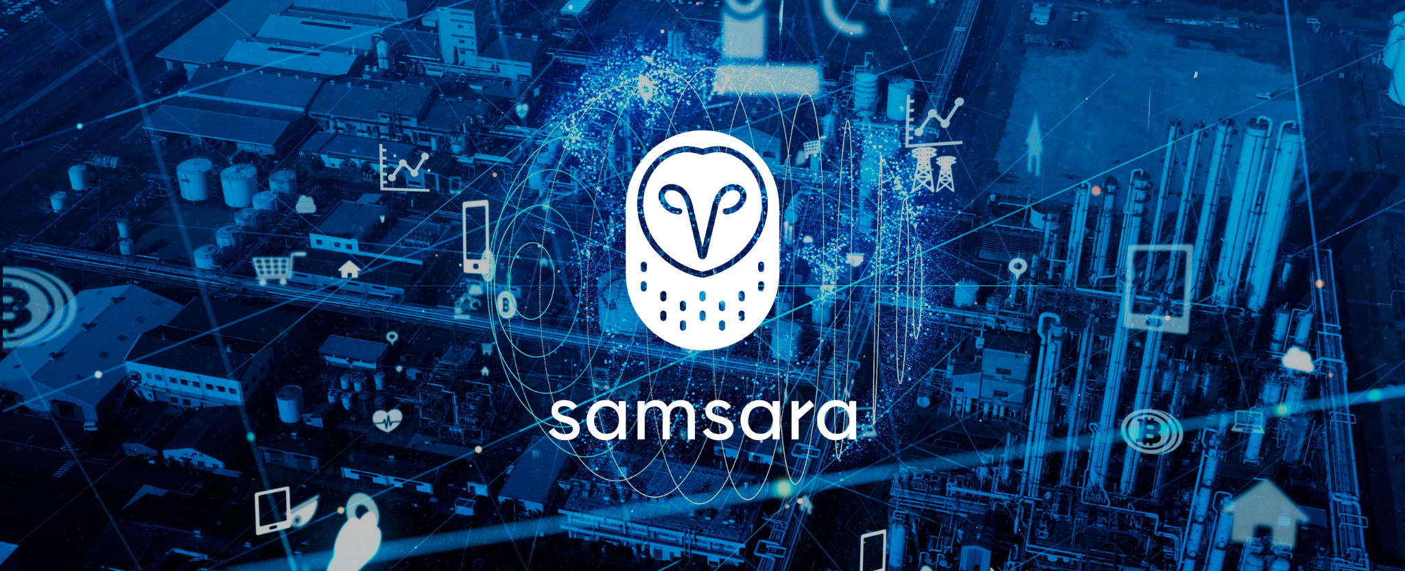 Samsara internet of things - This image is an original composition by MarketBeat using licensed and editorial elements. Not for redistribution or reuse.