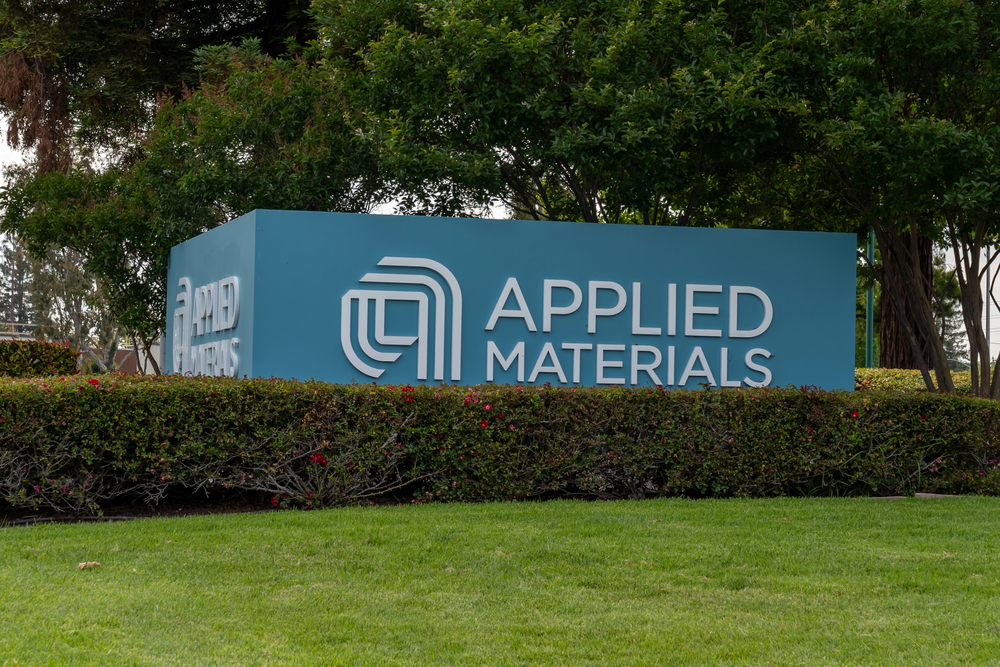 Applied Materials headquarters in Santa Clara, California, USA - June 10, 2023. Applied Materials, Inc. is an American corporation. — Stock Editorial Photography