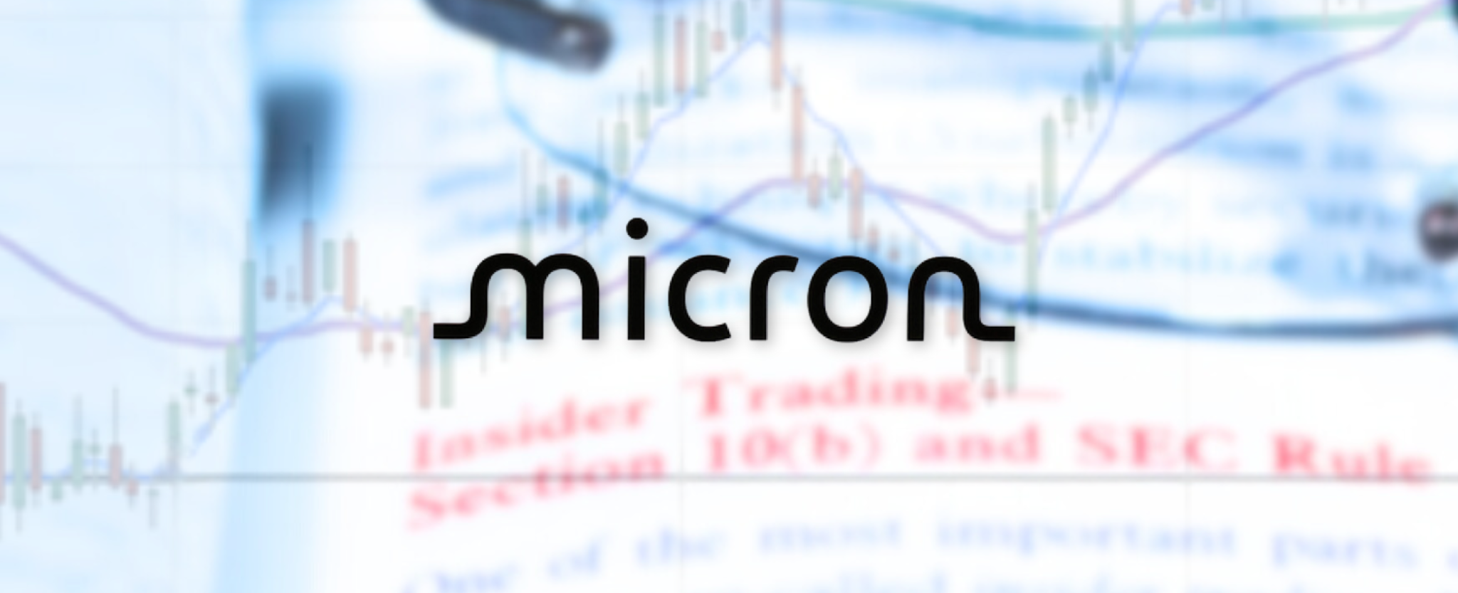 Micron Insider trading definition and chart - This image is an original composition by MarketBeat using licensed and editorial elements. Not for redistribution or reuse.