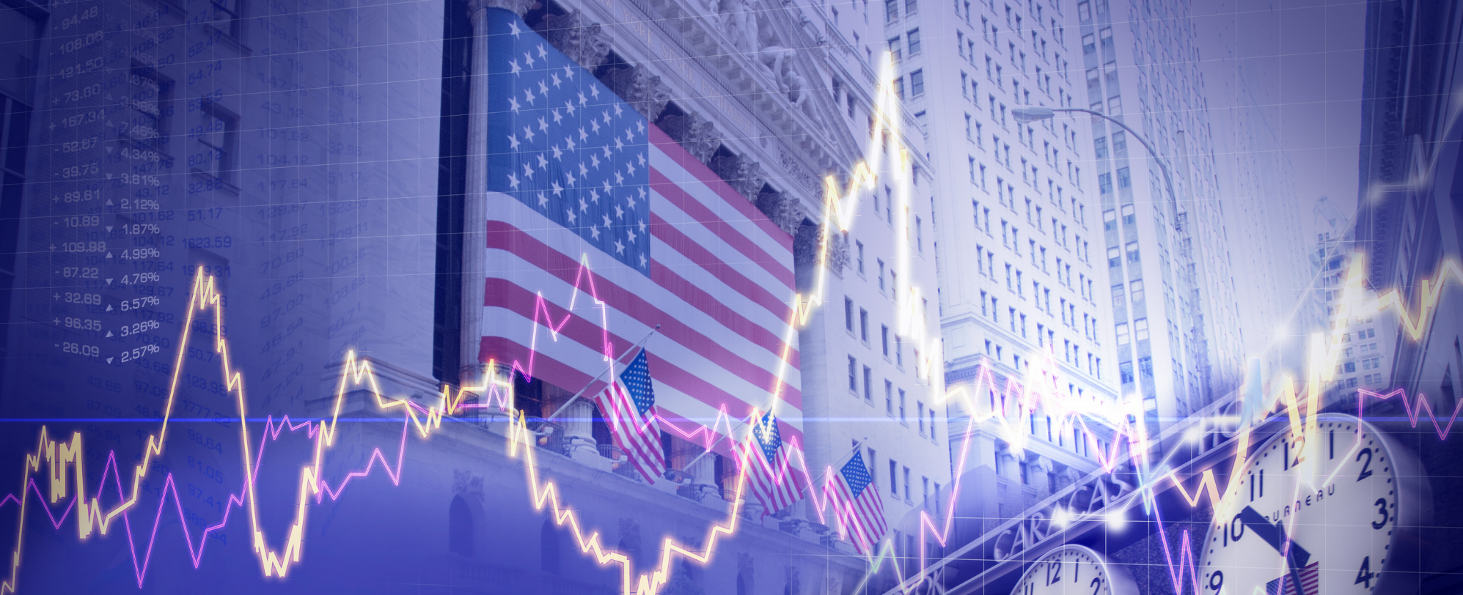 Stock Market Rally Wall Street stock chart