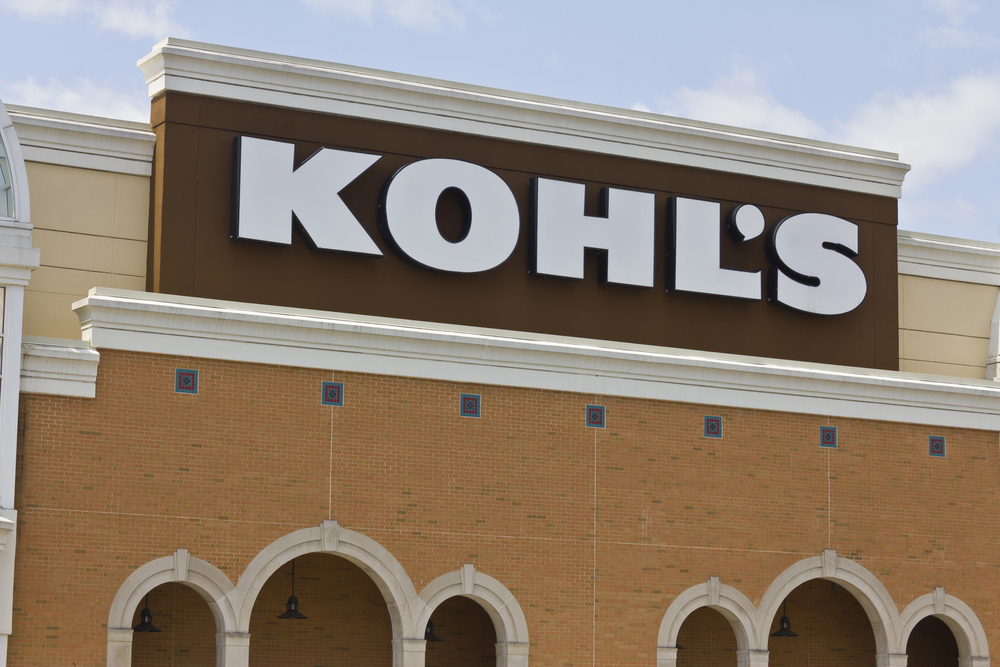 Kohl's Retail Store Location sign
