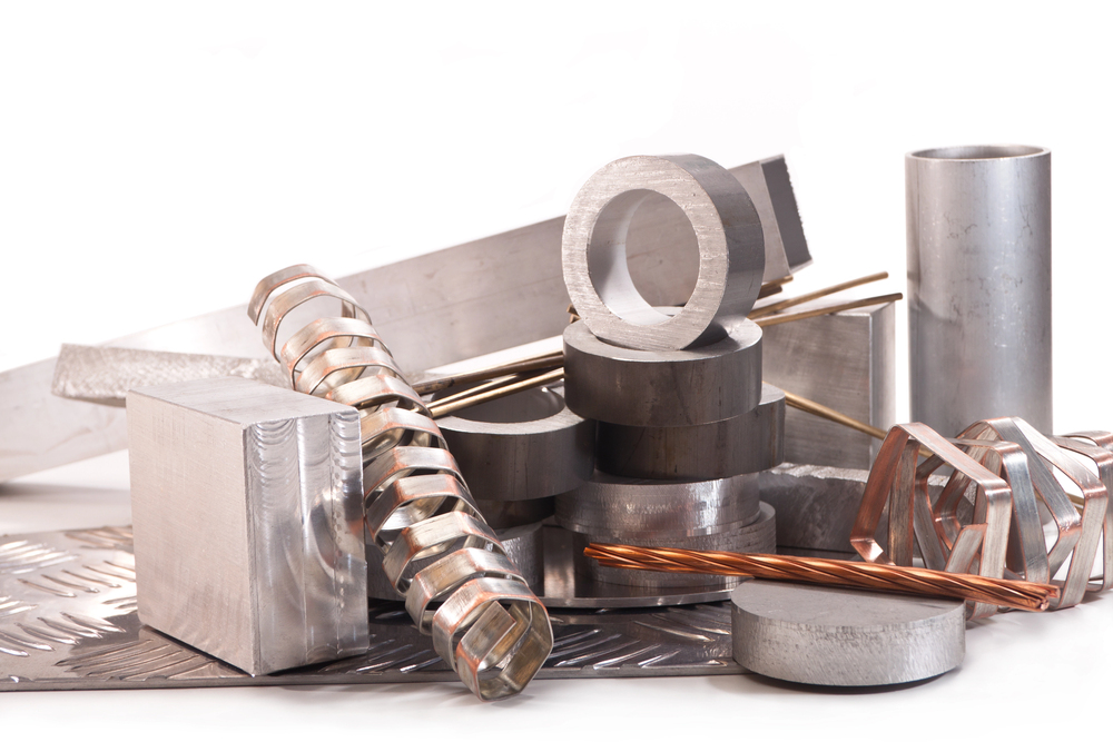 A bunch of different types of metals in different formats