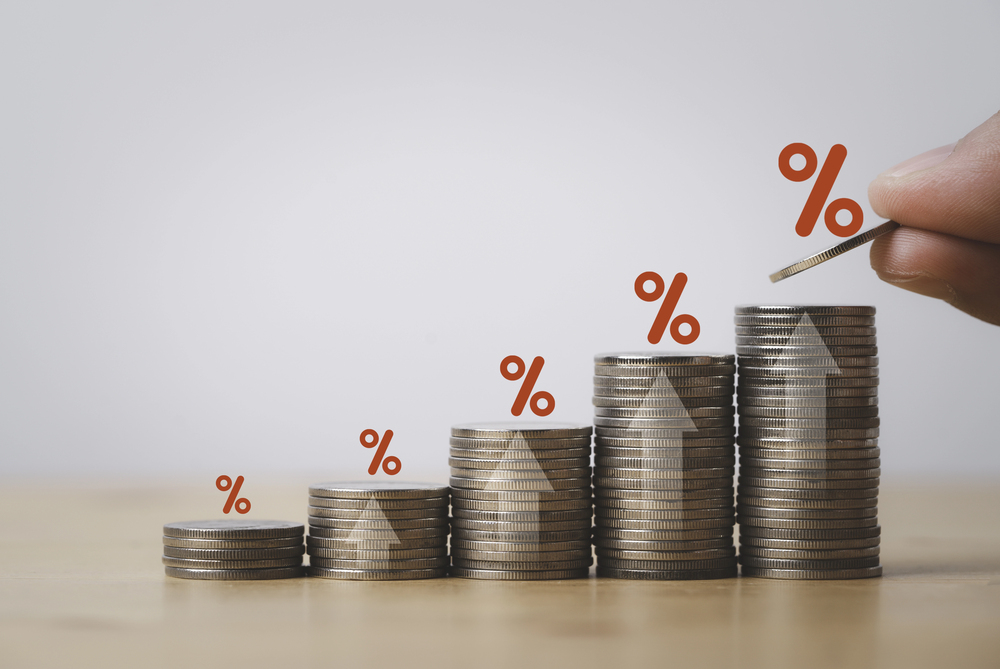 Coin Stack percentages rising