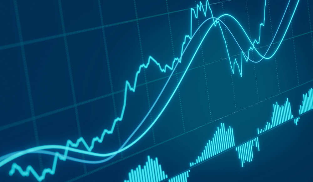 Stock chart up 