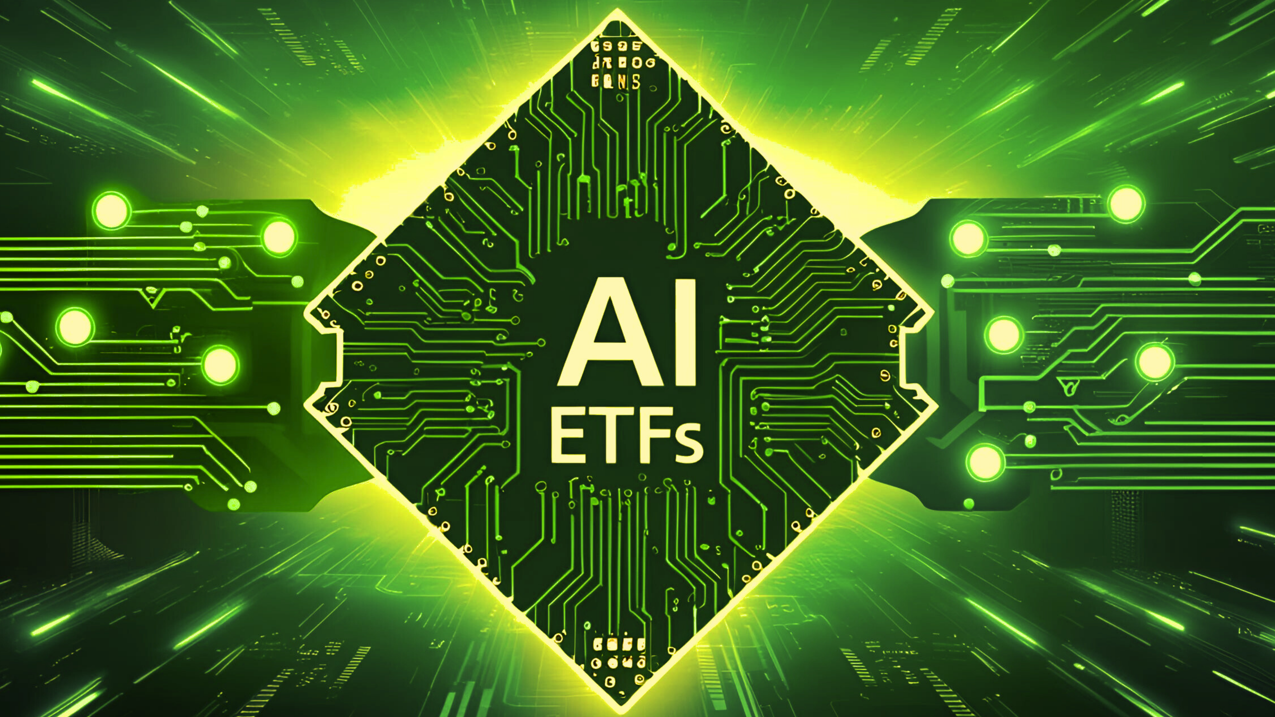 AI ETFs Green semiconductor chip network