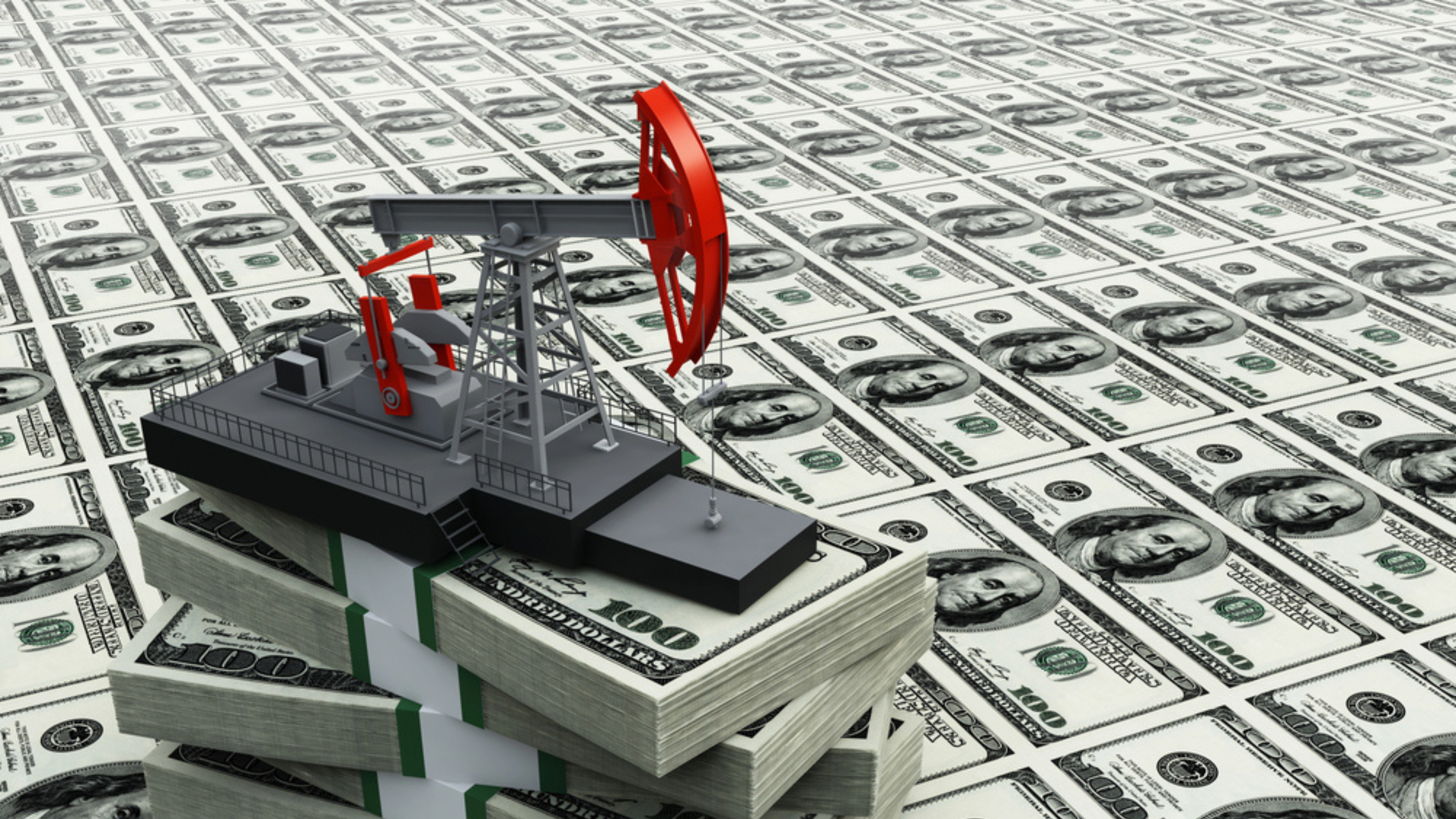 Oil pump and dollars
