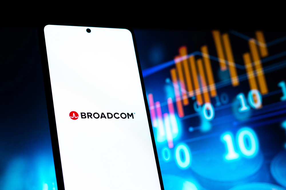 broadcom on stock ticker 