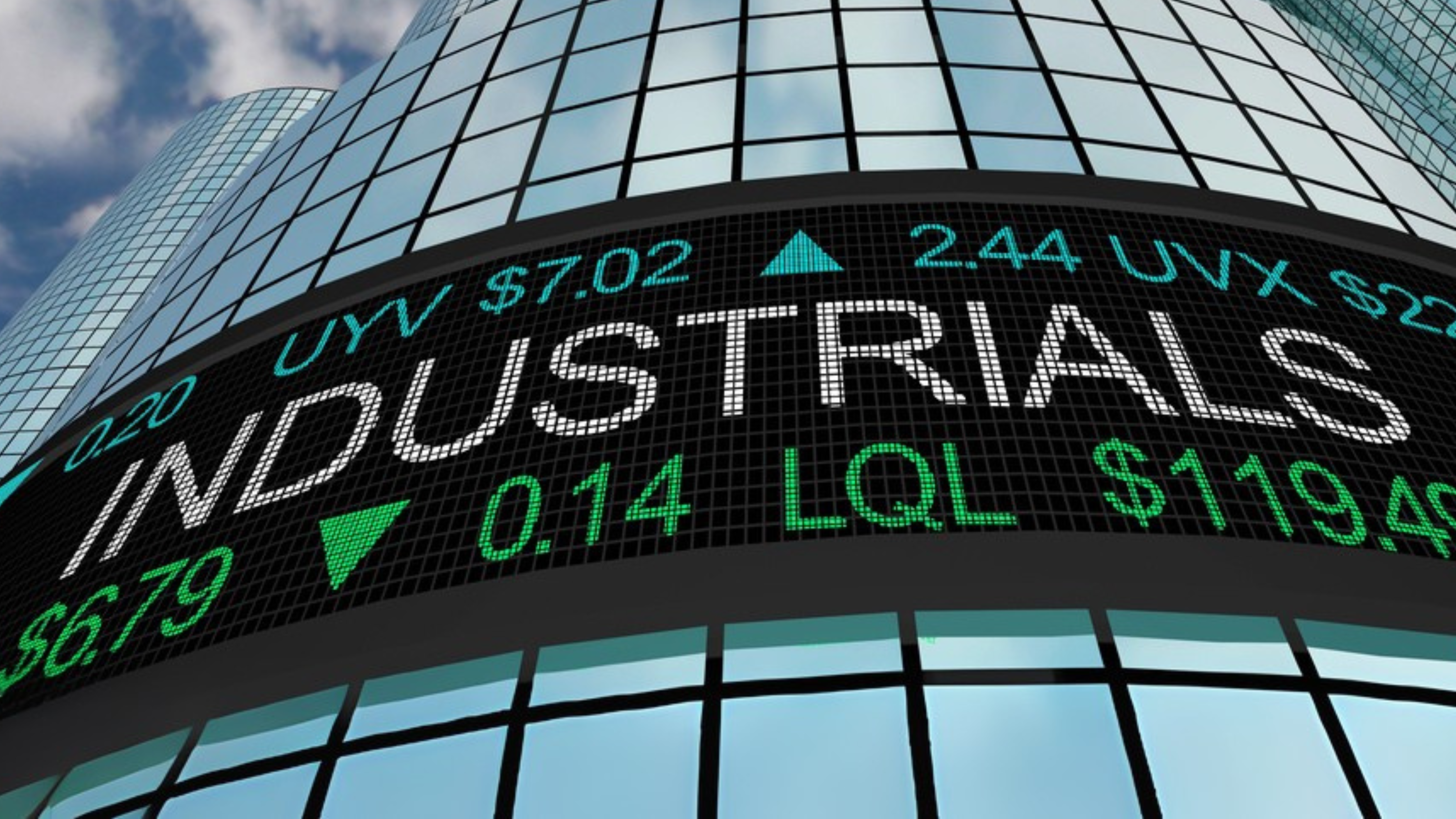 Industrials Stock Market Industry Sector Wall Street Buildings
