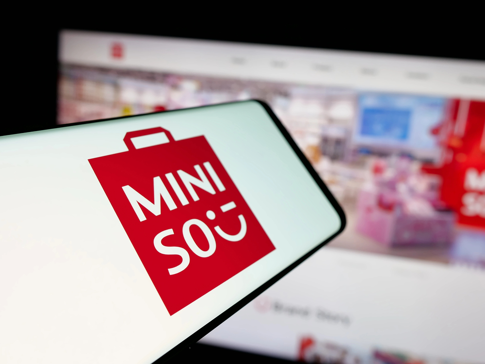 MINISO on cellphone