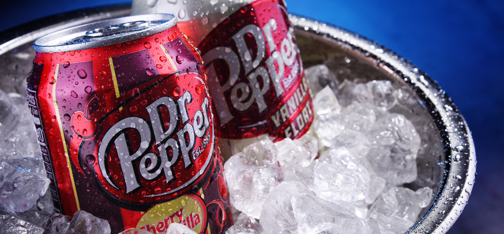 Dr Pepper cans 