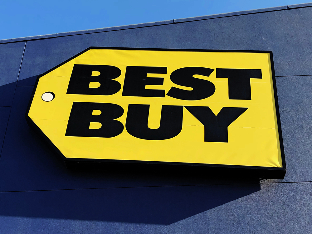 Best Buy store sign